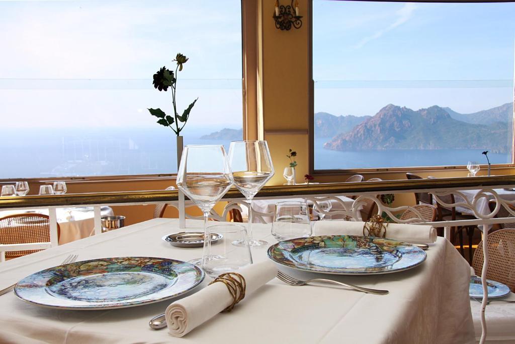 Hotel Les Roches Rouges Piana  Eksteriør bilde
